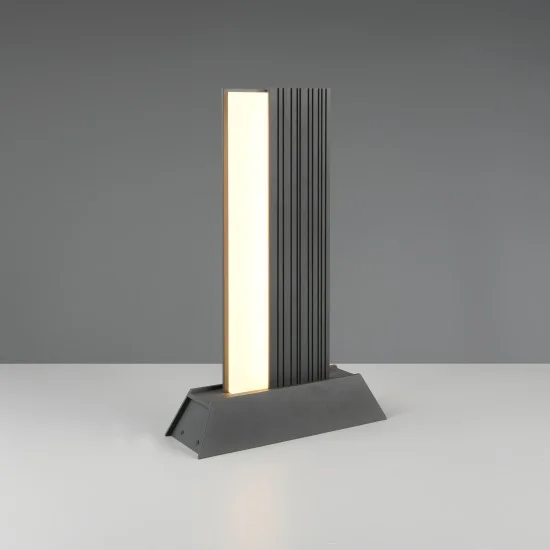 Mariza pollarvalgusti, antratsiit, 50 cm - Valgustus Luminance'ilt