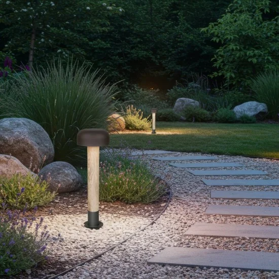 Fraser pollarvalgusti, puiduimitatsioon, 54 cm - Valgustus Luminance'ilt