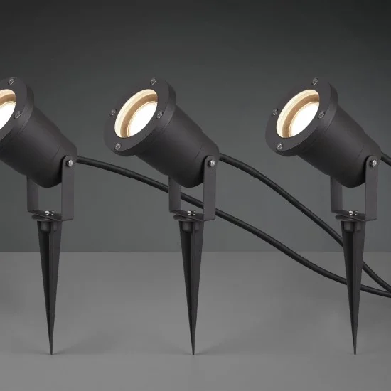 Ubangi kohtvalgusti, antratsiit, 11 cm - Valgustus Luminance'ilt