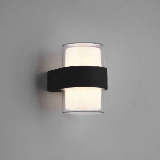 Molina seinalamp, antratsiit, 13,2 cm, 9,6 cm, 10,7 cm, survealumiinium (R22052142) - Valgustus Luminance'ilt