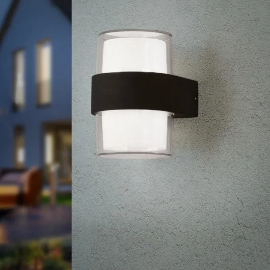 Molina seinalamp, antratsiit, 13,2 cm, 9,6 cm, 10,7 cm, survealumiinium (R22052142) - Valgustus Luminance'ilt