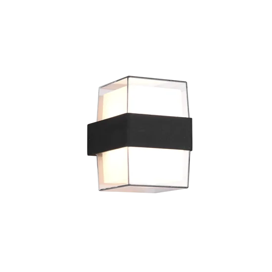 Molina seinalamp, antratsiit, 13,2 cm, 9,6 cm, 10,7 cm, survealumiinium (R22062142) - Valgustus Luminance'ilt