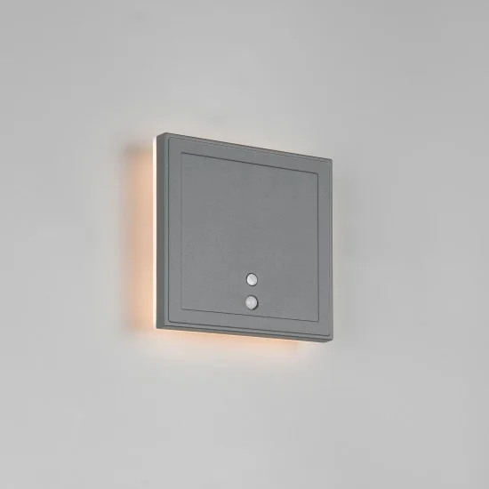 Fortaleza seinalamp, antratsiit, 14 cm, 14 cm - Valgustus Luminance'ilt