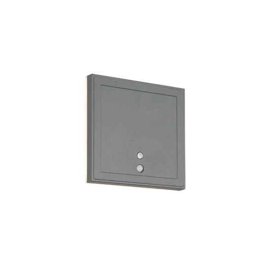 Fortaleza seinalamp, antratsiit, 14 cm, 14 cm - Valgustus Luminance'ilt