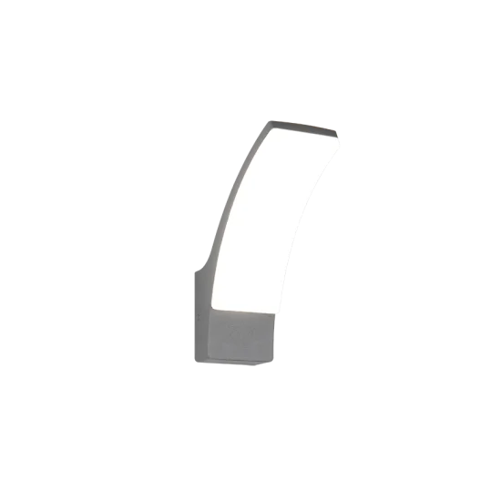 Beja seinalamp, antratsiit, 22,5 cm, 8 cm, 18,5 cm, survealumiinium (R23356142) - Valgustus Luminance'ilt