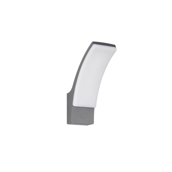 Beja seinalamp, antratsiit, 22,5 cm, 8 cm, 18,5 cm, survealumiinium (R23356142) - Valgustus Luminance'ilt