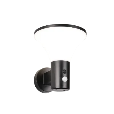 Gorda seinalamp, matt must - Valgustus Luminance'ilt