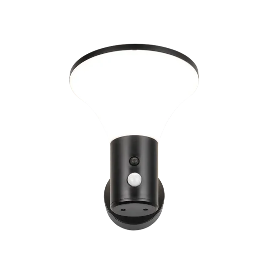 Gorda seinalamp, matt must - Valgustus Luminance'ilt