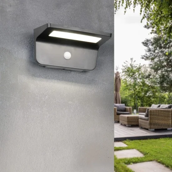 Atico seinalamp, matt must - Valgustus Luminance'ilt