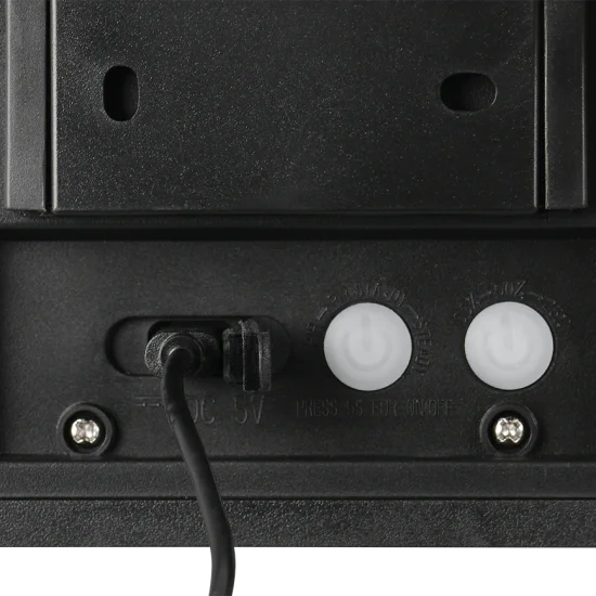 Ramos seinalamp, matt must - Valgustus Luminance'ilt