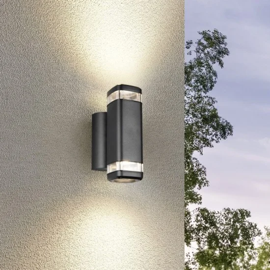 Barcelos seinalamp, matt must - Valgustus Luminance'ilt