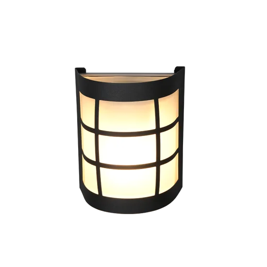 Sintra seinalamp, matt must, 16,5 cm - Valgustus Luminance'ilt