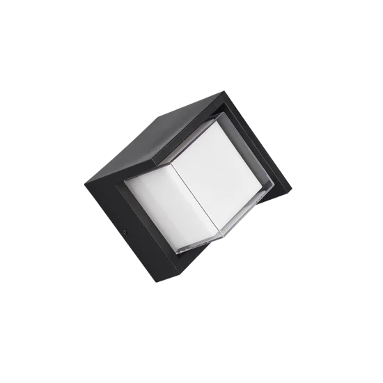 Puno seinalamp, matt must, 15 cm, 15 cm - Valgustus Luminance'ilt