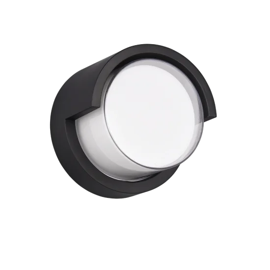 Puno seinalamp, matt must, 15 cm - Valgustus Luminance'ilt