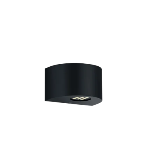 Rosario seinalamp, matt must - Valgustus Luminance'ilt