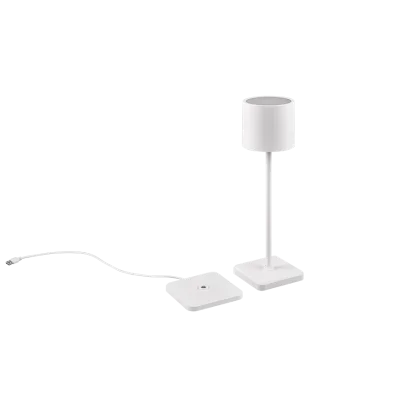 Fernandez laualamp, matt valge, 38 cm - Valgustus Luminance'ilt