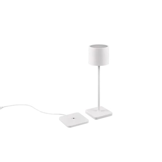 Fernandez laualamp, matt valge, 38 cm - Valgustus Luminance'ilt