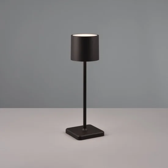 Fernandez laualamp, matt must, 38 cm - Valgustus Luminance'ilt