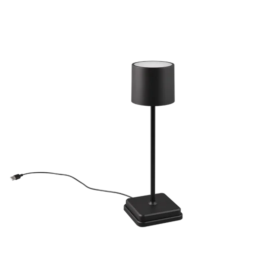 Fernandez laualamp, matt must, 38 cm - Valgustus Luminance'ilt