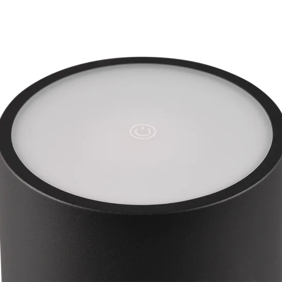 Fernandez laualamp, matt must, 38 cm - Valgustus Luminance'ilt