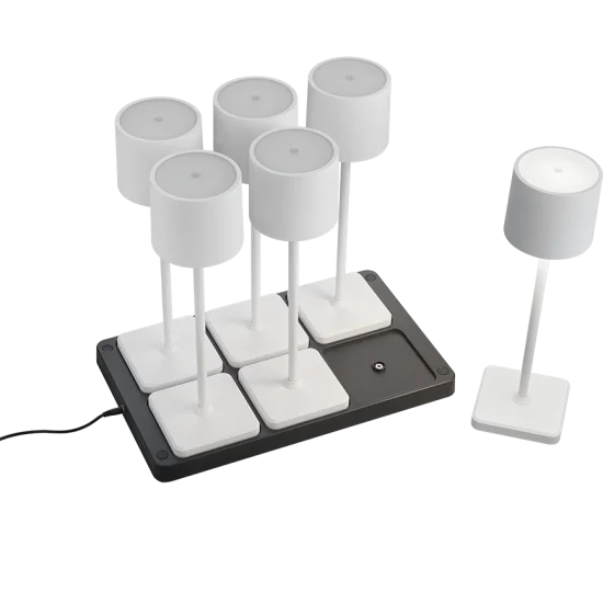 Fernandez laualamp, matt valge, 40 cm - Valgustus Luminance'ilt