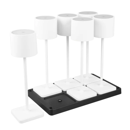 Fernandez laualamp, matt valge, 40 cm - Valgustus Luminance'ilt