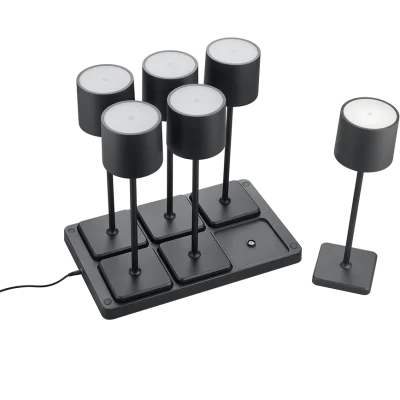 Fernandez laualamp, matt must, 40 cm - Valgustus Luminance'ilt