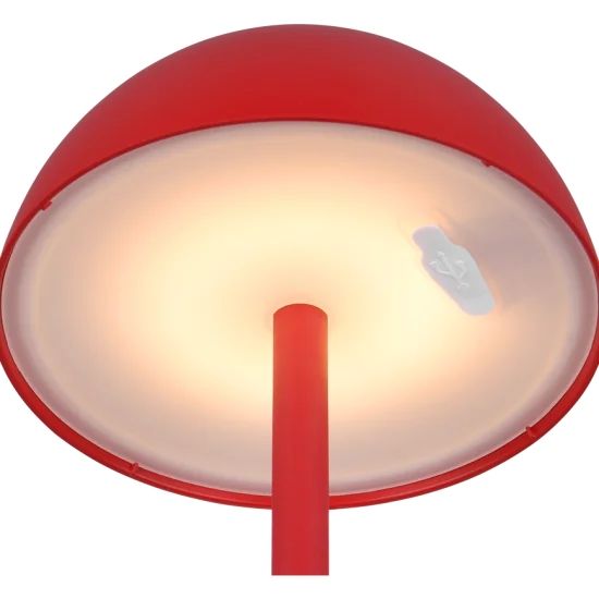 Ricardo laualamp, punane - Valgustus Luminance'ilt