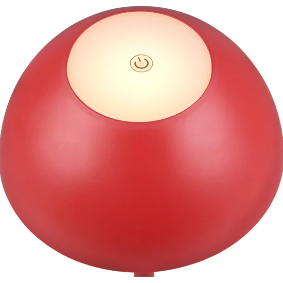 Ricardo laualamp, punane - Valgustus Luminance'ilt