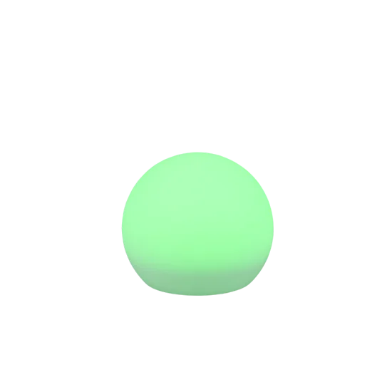 Melo laualamp, valge, 17,4 cm - Valgustus Luminance'ilt