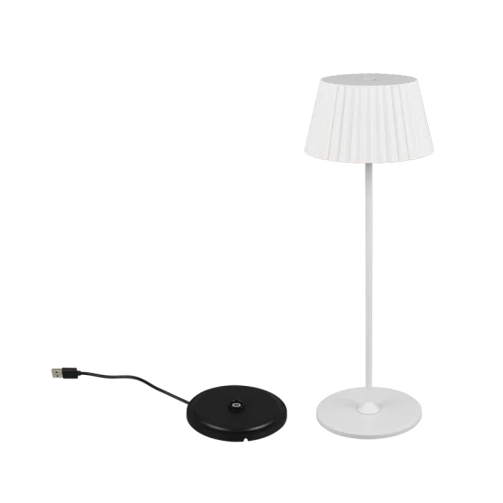 Suarez laualamp, matt valge - Valgustus Luminance'ilt