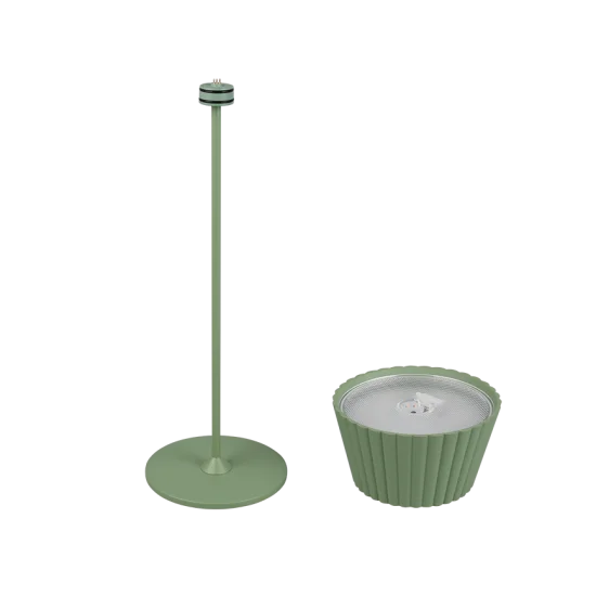 Suarez laualamp, pistaatsiaroheline - Valgustus Luminance'ilt