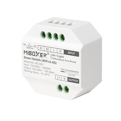 Smart switch (Wi-Fi + 2.4G) - Lighting by Luminance Smart switch (Wi-Fi + 2.4G) - Lighting by Luminance