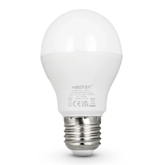 Dual white LED bulb (E27, 6W, 2.4G) - Lighting by Luminance